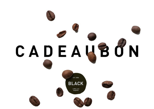Cadeaubon - Black Coffee and Supplies